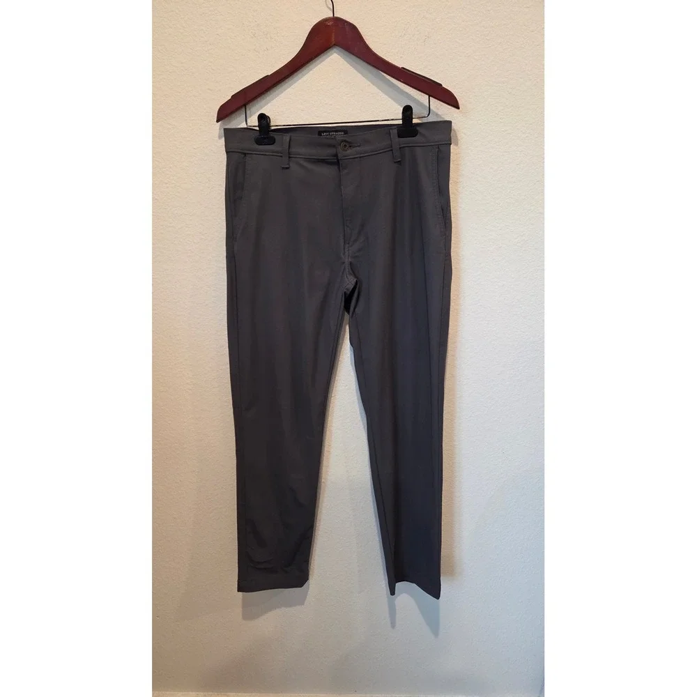 Levi Strauss XX Chino Twill Tapered Standard Fit Gray Minimalist Casual 32x30